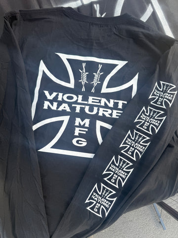 long sleeve iron cross