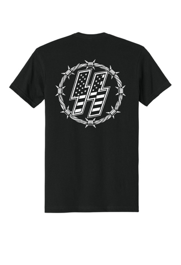 Boltss n Barb Tee B&W