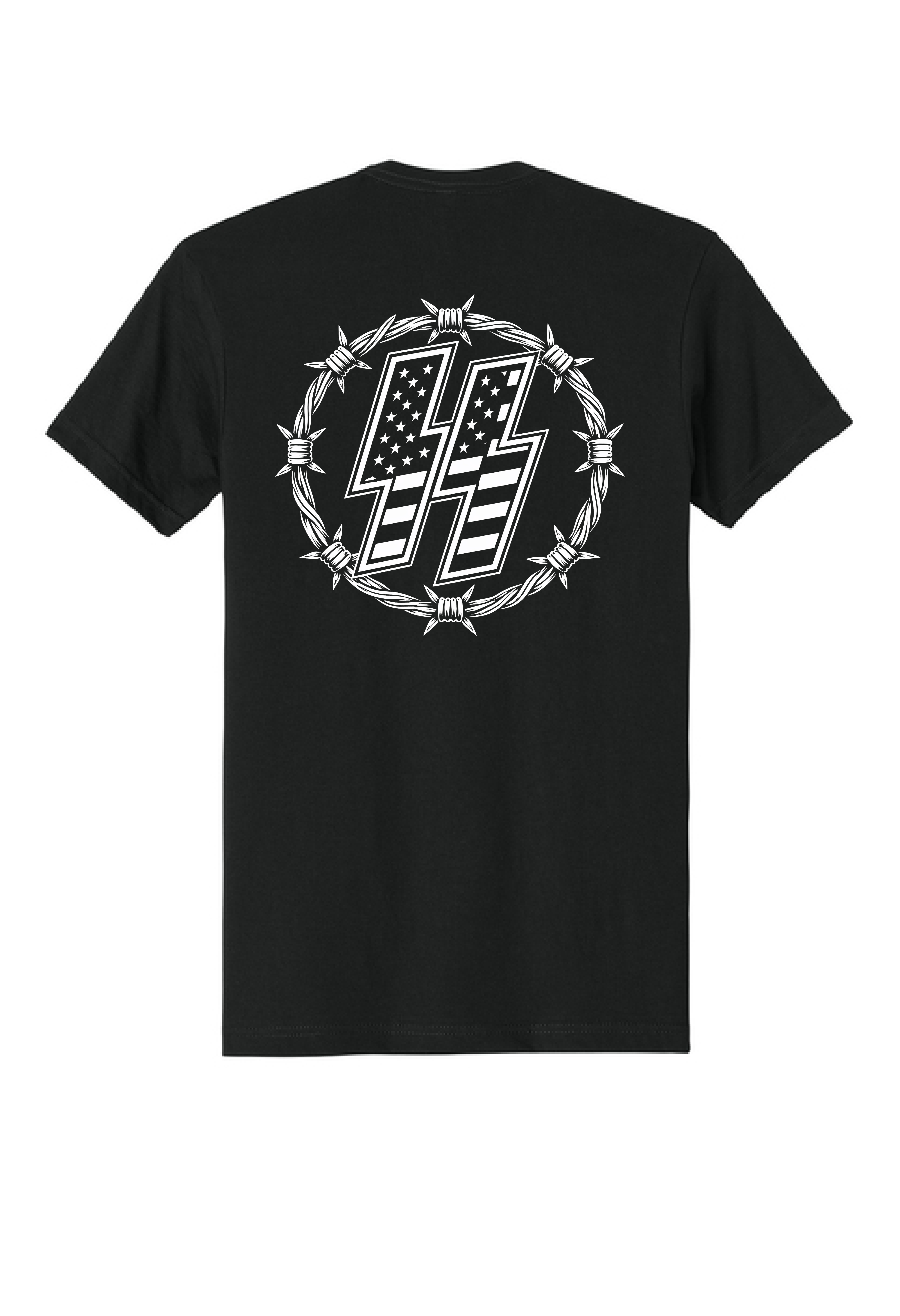Boltss n Barb Tee B&W