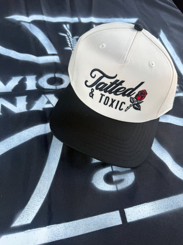 Tatted & Toxic Hat, Natural
